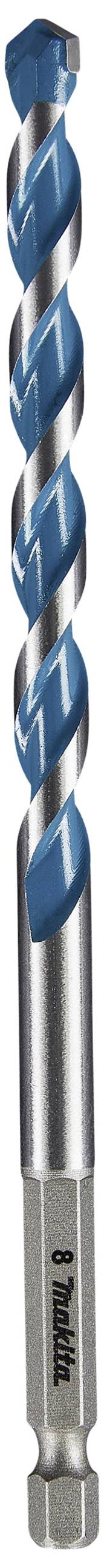 Makita E-15051 Keményfém Többcélú fúró 1 db 8 mm Teljes hossz 150 mm 1/4 (6.3 mm), belső hatlap 1 db