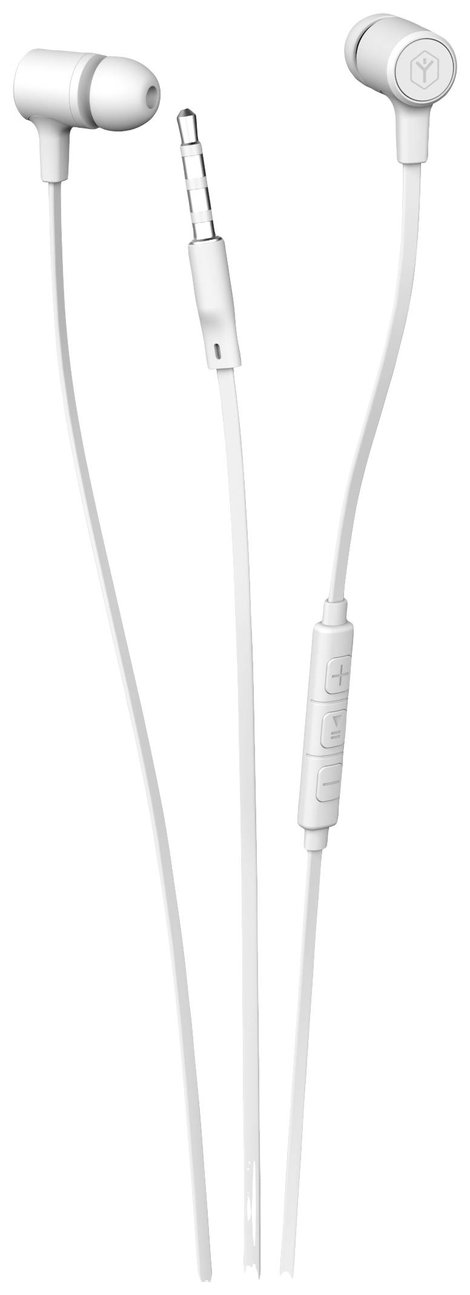 RYGHT NIYO In Ear headset Vezetékes Stereo Fehér Headset, Hangerő szabályozás 3. kép