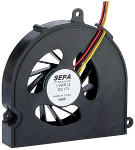 SEPA LY60B12FSEXXA Radiális ventilátor 12 V 11.1 m³/óra