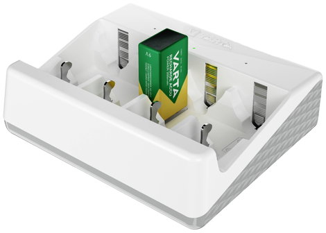 Varta Universal Charger Hengeres akku töltő NiMH Mikro (AAA), Ceruza (AA), Baby (C), Góliát (D), 9 V 11. kép