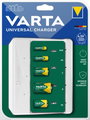Varta Universal Charger Hengeres akku töltő NiMH Mikro (AAA), Ceruza (AA), Baby (C), Góliát (D), 9 V 12. bélyegkép