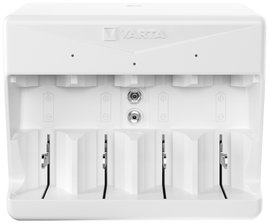 Varta Universal Charger Hengeres akku töltő NiMH Mikro (AAA), Ceruza (AA), Baby (C), Góliát (D), 9 V