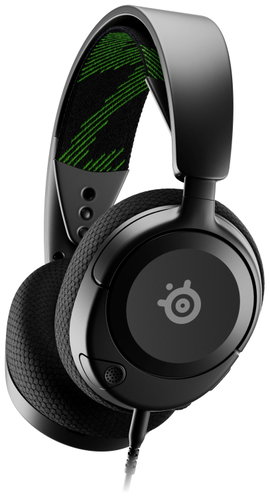 Steelseries Arctis Nova 1X Gamer Over Ear headset Vezetékes Stereo Fekete mikrofon zajelnyomás Heads
