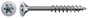 SPAX SPAX Seko-T-Tg 191010501003 Facsavar 5 mm 100 mm Torx, E TORX Acél Galvanikusan cinkezett 100 d bélyegkép