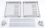 Bopla UM 62009 L ULTRAMAS_SET Asztali műszerdobozok 290.90 x 198.90 x 62.20 ABS Élénk szürke (RAL 70 2. bélyegkép