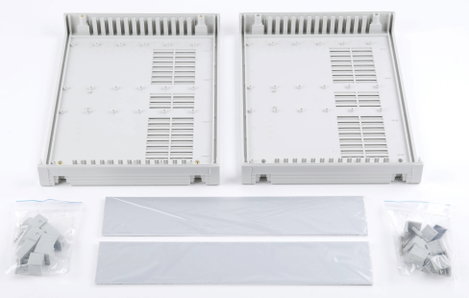 Bopla UM 62009 L ULTRAMAS_SET Asztali műszerdobozok 290.90 x 198.90 x 62.20 ABS Élénk szürke (RAL 70 2. kép