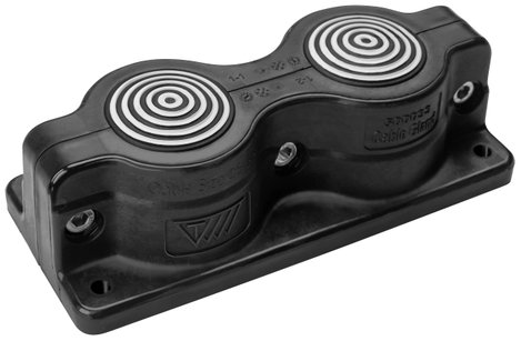 Trelleborg SCG 2 (3-35) IP55 | TPE | Screw Kábelátvezető TPE Fekete 1 db 4. kép