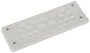 Trelleborg MH-24 F 17-2 LIGHT GREY UL94 V-0 IP65 | TPE | Screw Átvezető lemez TPE Szürke 1 db bélyegkép