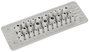 Trelleborg MH-24 F 31-1 LIGHT GREY UL94 V-0 IP65 | TPE | Screw Átvezető lemez TPE Szürke 1 db 2. bélyegkép