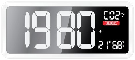 Technoline WL1040 WL1040 CO2 kijelző / CO2 mérőműszer 3. kép
