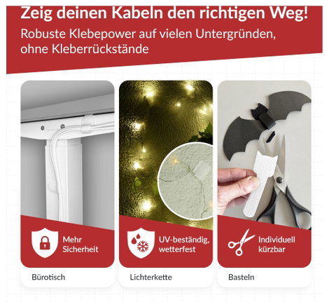 Label the Cable PRO 3120 19 coll Kábeltartó Fehér 5. kép