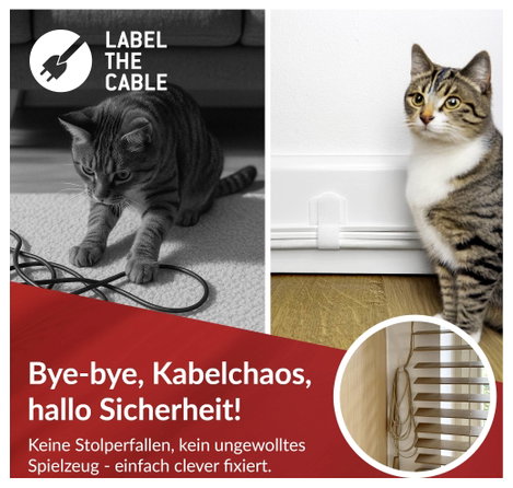 Label the Cable PRO 3120 19 coll Kábeltartó Fehér 7. kép