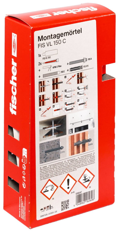 Fischer FIS VL 150 C Vakolat 145 ml 5. kép