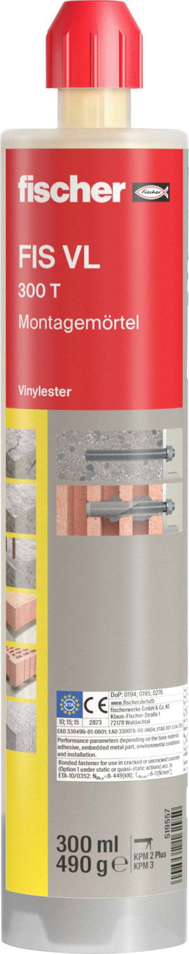 Fischer FIS VL 300 T Vakolat 300 ml
