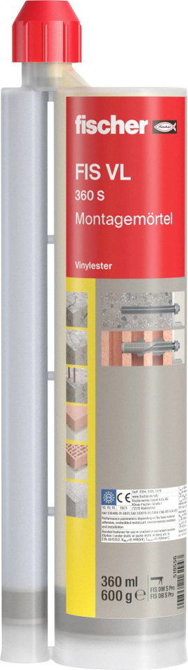 Fischer FIS VL 360 S Vakolat 360 ml