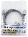Maxtrack HDMI Csatlakozókábel HDMI-A dugó, HDMI-A dugó 1.50 m Fekete C 221-1,5HNL Ultra HD (8K) HDMI 3. bélyegkép