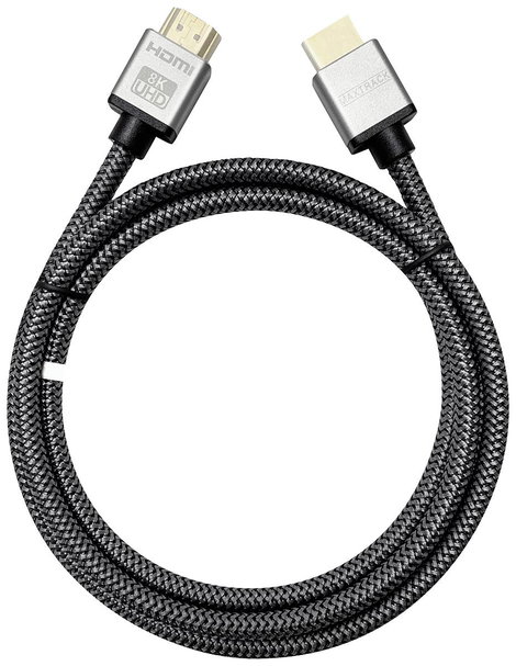 Maxtrack HDMI Csatlakozókábel HDMI-A dugó, HDMI-A dugó 1.00 m Fekete C 221-1 HNL Ultra HD (8K) HDMI 2. kép
