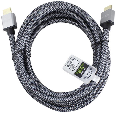 Maxtrack HDMI Csatlakozókábel HDMI-A dugó, HDMI-A dugó 3.00 m Fekete C 221-3 HNL Ultra HD (8K) HDMI 2. kép