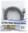 Maxtrack HDMI Csatlakozókábel HDMI-A dugó, HDMI-A dugó 3.00 m Fekete C 221-3 HNL Ultra HD (8K) HDMI 3. bélyegkép