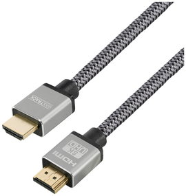 Maxtrack HDMI Csatlakozókábel HDMI-A dugó, HDMI-A dugó 2.00 m Fekete C 221-2 HNL Ultra HD (8K) HDMI 