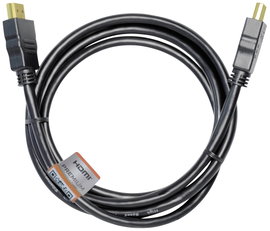 Maxtrack HDMI Csatlakozókábel HDMI-A dugó, HDMI-A dugó 3.00 m Fekete C 215-3 L Ultra HD (4k) HDMI HD