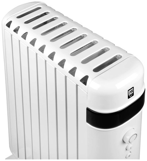 Elektromos olajmentes radiátor 2000 W, fehér (fényes), 9 borda, SHX SHX30ROF2000 4. kép