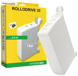 Schellenberg 22637 RD35 Elektromos gurtni tekercselő 14 mm Húzóerő (max.) 12 kg Felszerelhető