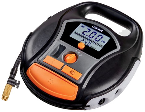 OSRAM OTIR6000 Kompresszor TYREinflate 6000 5.5 bar Automatikus kikapcsolás, Digitális kijelző, Munk 10. kép