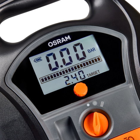 OSRAM OTIR6000 Kompresszor TYREinflate 6000 5.5 bar Automatikus kikapcsolás, Digitális kijelző, Munk 16. kép