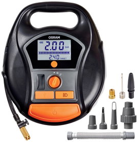 OSRAM OTIR6000 Kompresszor TYREinflate 6000 5.5 bar Automatikus kikapcsolás, Digitális kijelző, Munk