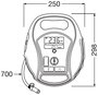 OSRAM OTIR6000 Kompresszor TYREinflate 6000 5.5 bar Automatikus kikapcsolás, Digitális kijelző, Munk 34. bélyegkép