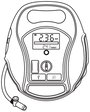 OSRAM OTIR6000 Kompresszor TYREinflate 6000 5.5 bar Automatikus kikapcsolás, Digitális kijelző, Munk 35. bélyegkép