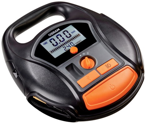 OSRAM OTIR6000 Kompresszor TYREinflate 6000 5.5 bar Automatikus kikapcsolás, Digitális kijelző, Munk 9. kép