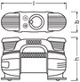 OSRAM OTI830 Kompresszor TYREinflate 830 5.5 bar Automatikus kikapcsolás, Digitális kijelző, Munkalá 12. bélyegkép