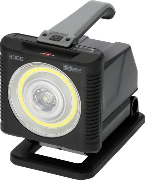 Brennenstuhl Multi Battery HL 3000 Akkus építkezési fényszóró 2160 lm 1173730000