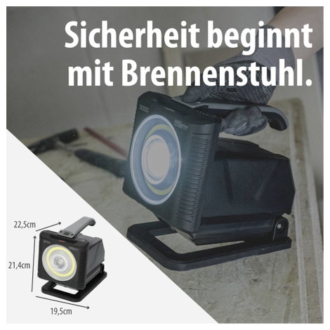 Brennenstuhl Multi Battery HL 3000 Akkus építkezési fényszóró 2160 lm 1173730000 9. kép
