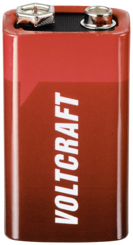 VOLTCRAFT 6LR61 9V-os elem Alkáli mangán 550 mAh 9 V 1 db