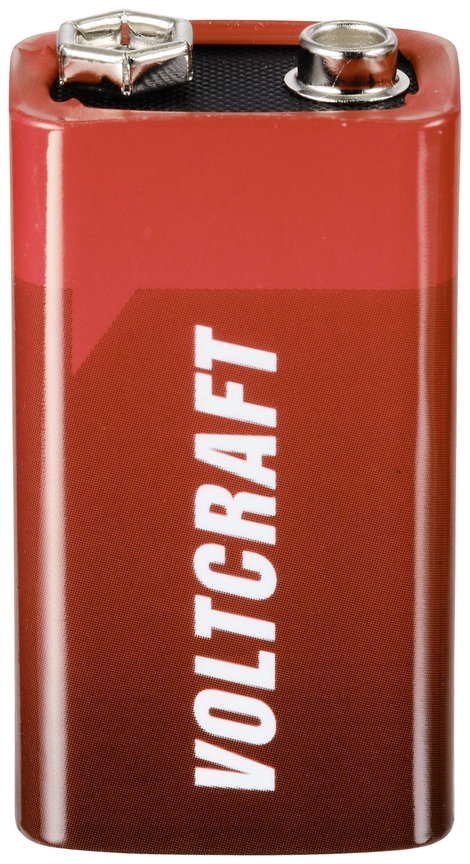 VOLTCRAFT 6LR61 9V-os elem Alkáli mangán 550 mAh 9 V 1 db