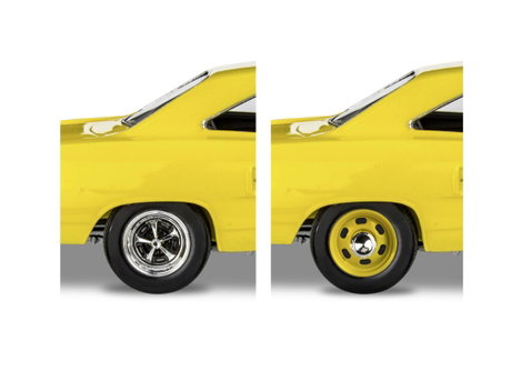 Revell 14531 1970 Plymouth Road Runner Autómodell építőkészlet 1:24 8. kép