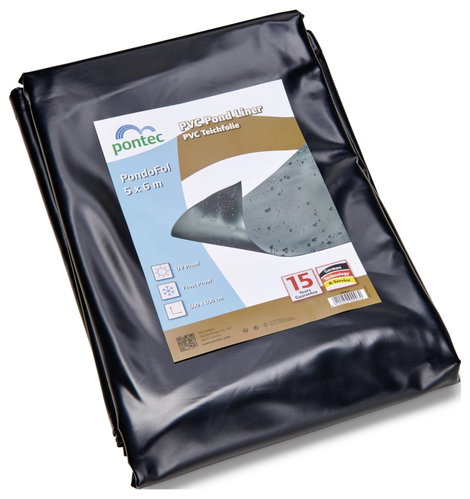 Pontec 90007 PVC tófólia (H x Sz) 5 m x 6 m 1 db 2. kép