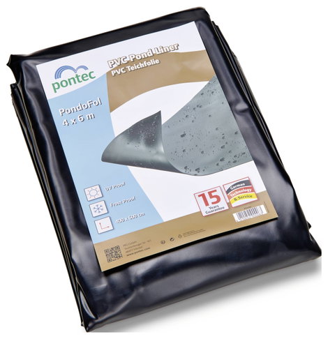 Pontec 90006 PVC tófólia (H x Sz) 4 m x 6 m 1 db 2. kép