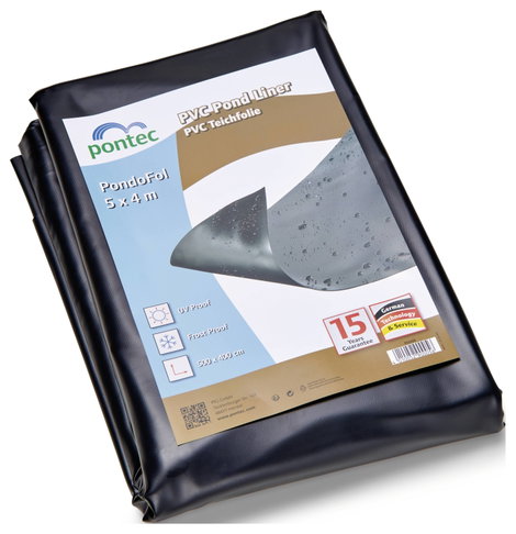 Pontec 90005 PVC tófólia (H x Sz) 5 m x 4 m 1 db 2. kép