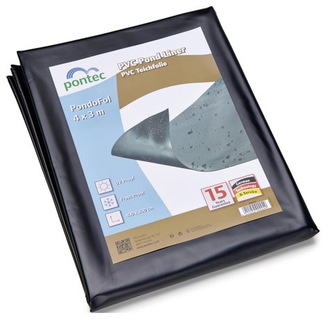 Pontec 90004 PVC tófólia (H x Sz) 4 m x 3 m 1 db 2. kép