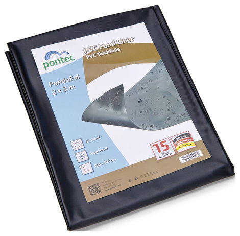 Pontec 90003 PVC tófólia (H x Sz) 2 m x 3 m 1 db 2. kép