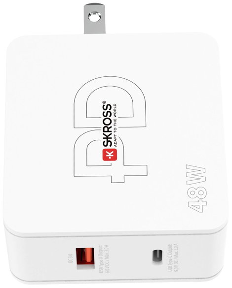 Skross Multipower Combo+ US USB-s töltőkészülék 4. kép