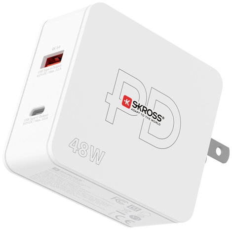 Skross Multipower Combo+ US USB-s töltőkészülék 7. kép