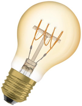 OSRAM 4058075761452 LED EEK G (A - G) E27 Izzólámpa forma 4.8 W = 35 W Melegfehér (Ø x Ma) 60 mm x 6