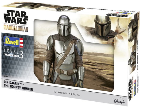 Revell 06784 The Mandalorian: The Bounty Hunter Sci-Fi építőkészlet 1:9 2. kép