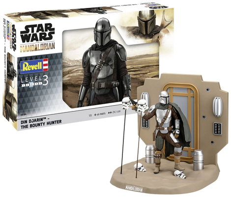 Revell 06784 The Mandalorian: The Bounty Hunter Sci-Fi építőkészlet 1:9 4. kép