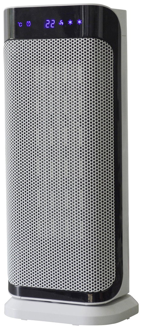 Fűtőventilátor 2000 W, fekete/fehér, SHX SHX37PTC2000LD